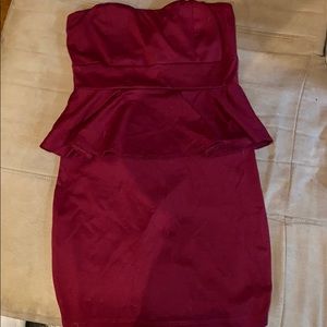 Body Central Strapless Dress